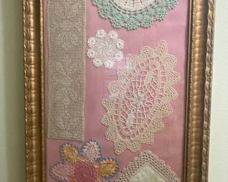 Framed lace