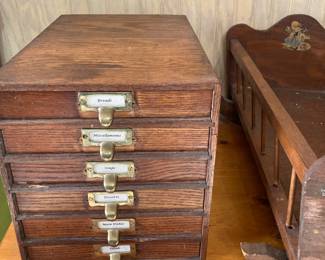 Six drawer box - nice word working piece