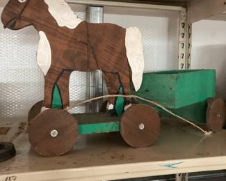 Horse and wagon possible made in the shop