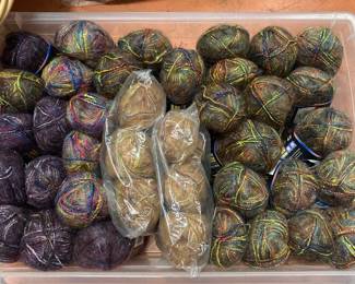 Following are some detail pictures of the yarn we are selling:  this picture is of the Moonlight Mohair brand.