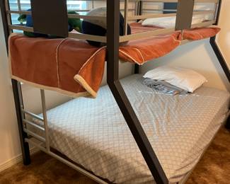 Twin over full bunk bed. $250.00