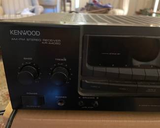 Kenwood AM FM Stereo Receiver
KR-A4060.            $80.00