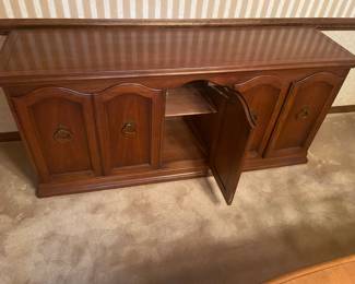 Drexel Dinning room set: Table 6 chairs, China cabinet & Buffet.  $ 1,200.00 set