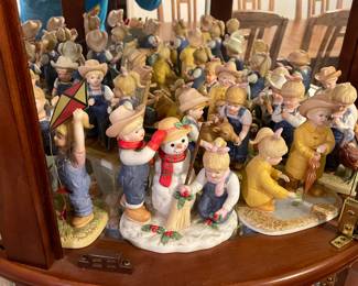 Denim Days Figurines Collectibles 
83 pieces priced separately at 1736.00.  Buy the lot 1000.00 