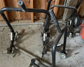 Black Widow Motor cycle stands (2)pair
$75.00 pair