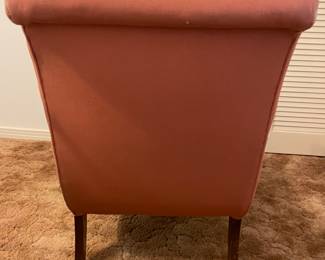 Coral Occasional Chair, claw feet and detailed arm rests. 28”w 30”d 33.5”t
$ 50.00
