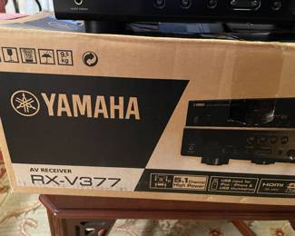 Yamaha Natural Sound AV Receiver
RX-V377.     $60.00