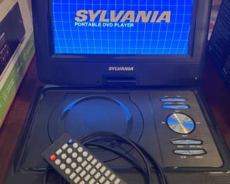 Sylvania portable color DVD player 
$65.00