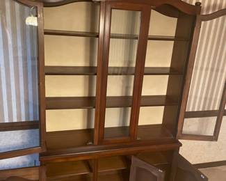 Drexel Dinning room set: Table 6 chairs, China cabinet & Buffet.  $ 1,200.00 set