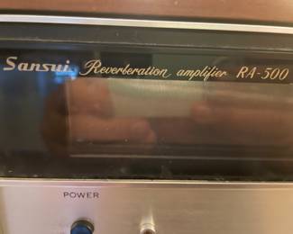 Sansui Reverberation Amplifier          RA-500.       $100.00