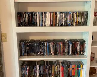 Videos and DVD’s boxed sets:
Lord of the Rings; Star Wars; Harry Potter; pirates of the Caribbean; House; Walking Dead; The Pacific, Band of Brothers and many more!