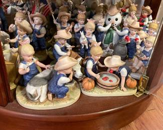Denim Days Figurines Collectibles 
83 pieces priced separately at 1736.00.  Buy the lot 1000.00 
