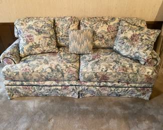Floral Sofa 84”w 36”d 36”t
$250.00