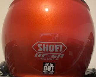 Shori motorcycle helmet w microphone and bag. $150.00