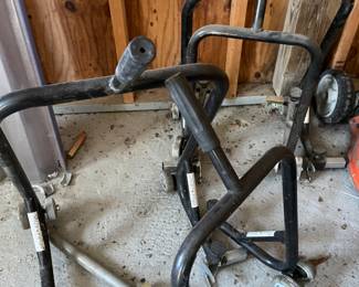 Black Widow Motor cycle stands (2)pair
$75.00 pair