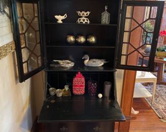 Black Secretary: 28.25”w 19.5”d 79”t
$250.00