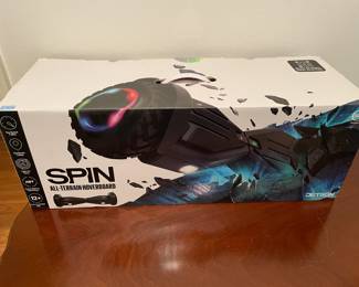Spin hoverboard with charger new in box. $75.00 ready for Christmas 🎄 