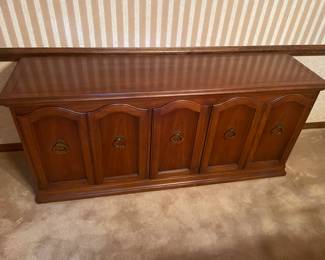 Drexel Dinning room set: Table 6 chairs, China cabinet & Buffet.  $ 1,200.00 set