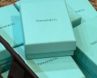 Empty Tiffany Gift boxes and bags!