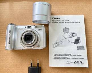 Canon Power Shot A630 Digital Camera