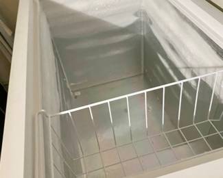 Additional photo of interior of freezer.