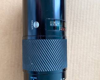 Minolta macro lens