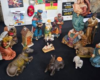 CHRISTMAS DECOR NATIVITY SET