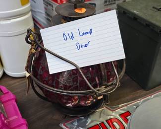 OLD LAMP DECOR