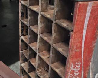COCA COLA WOODEN CRATE