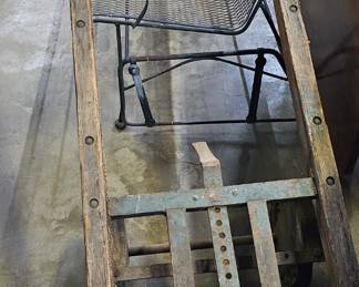 VINTAGE FAYETTEVILLE MILL HAND TRUCK