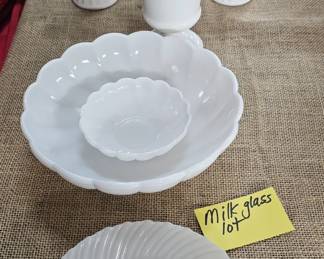 milk glass 