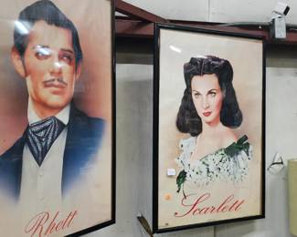 GONE WITH THE WIND FRAMED PICTURES