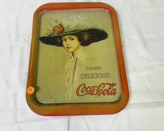 VINTAGE METAL COCA-COLA TRAY