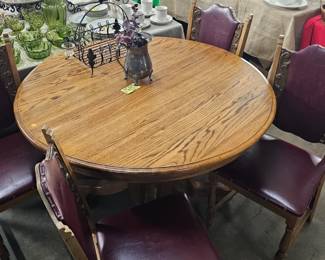 table and chairs