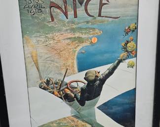 MEETING AVIATION FRAMED PRINT