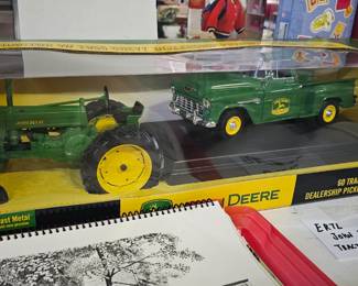 john deere tractor truck in box