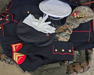 military uniforms