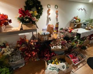 Silk flowers, more available