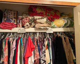 Bedding and plus size clothes