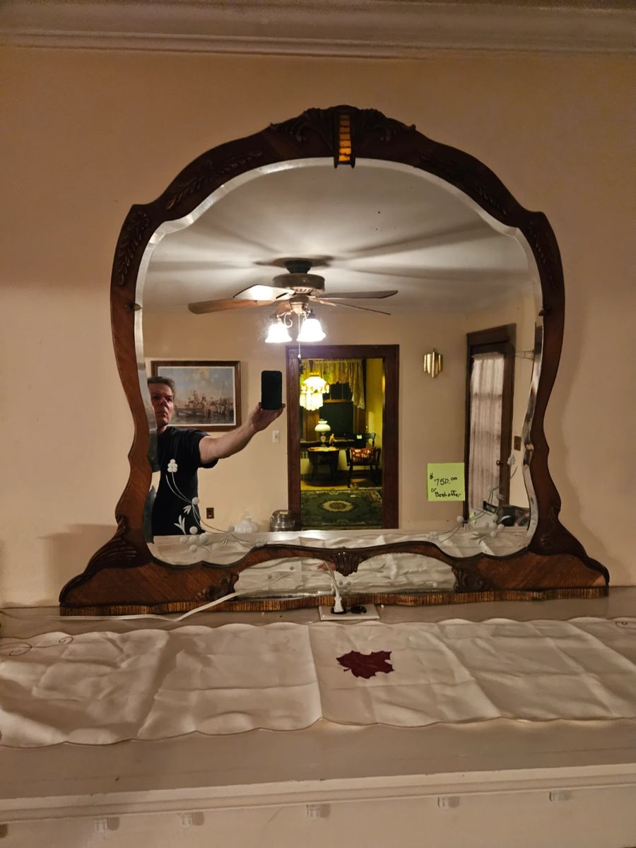 Antique mirror