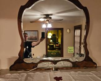 Antique mirror