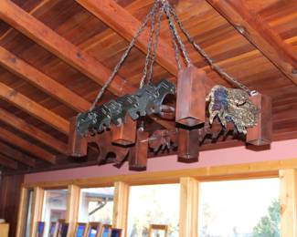 Custom Chandelier true Colorado ! $3500