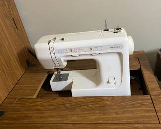 Sears Kenmore Sewing Machine With Cabinet