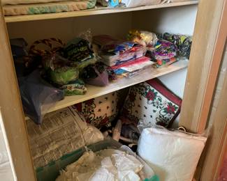 Linens including vintage!