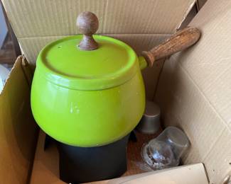 Fondue pot...
