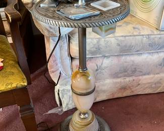 Art Deco standing ashtray