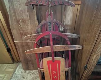 Antique sleds