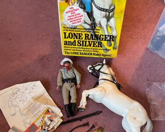 Lone Ranger action figure with box!