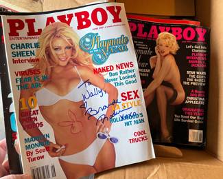 Playboy magazines