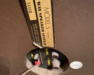 If these Jensen Model 5 Speakers don't get you fired up your wood must be wet.